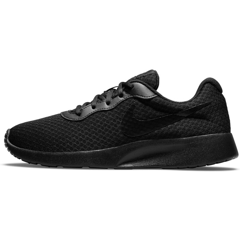 Nike Damen Tanjun Sneaker, Black/Black-Barely Volt, 40 EU