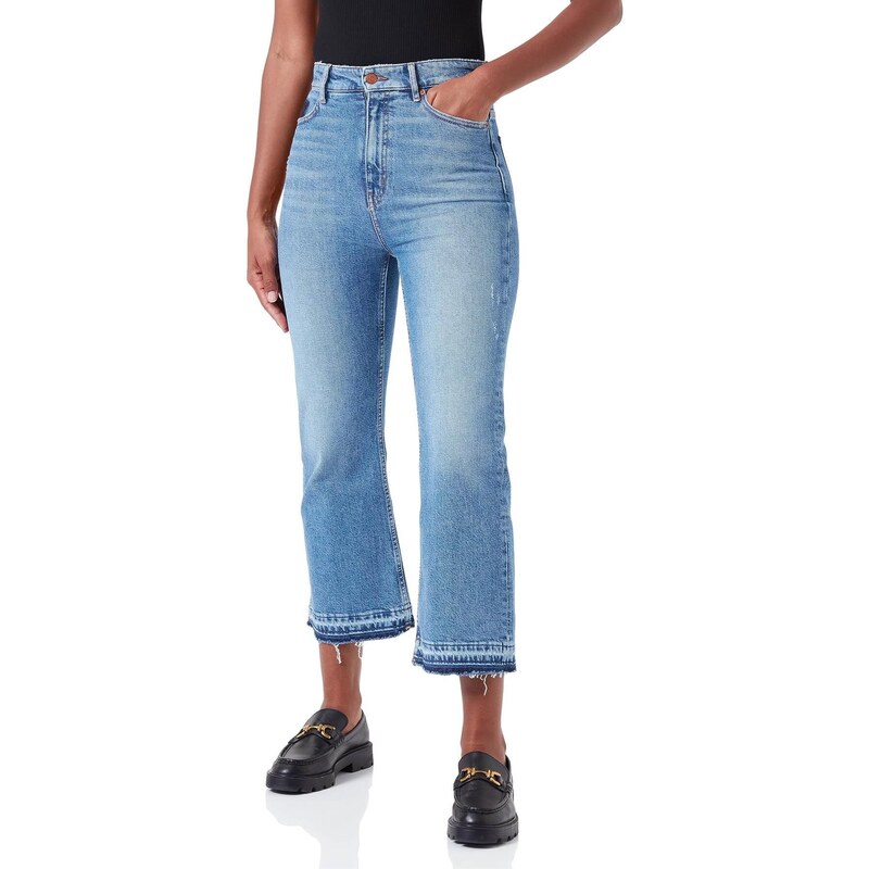 BOSS Women's Marlene C BC Jeans_Trousers, Medium Blue424, 27-32