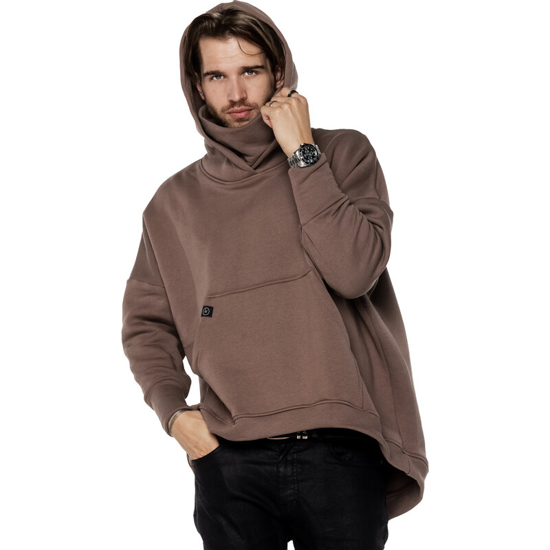 Asymmetrische Rollkragen-Sweatshirt UNDERWORLD