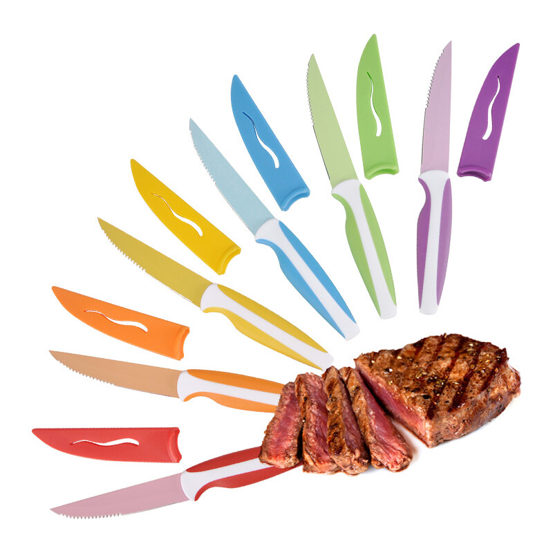 Lesara 6-teiliges Steakmesser-Set