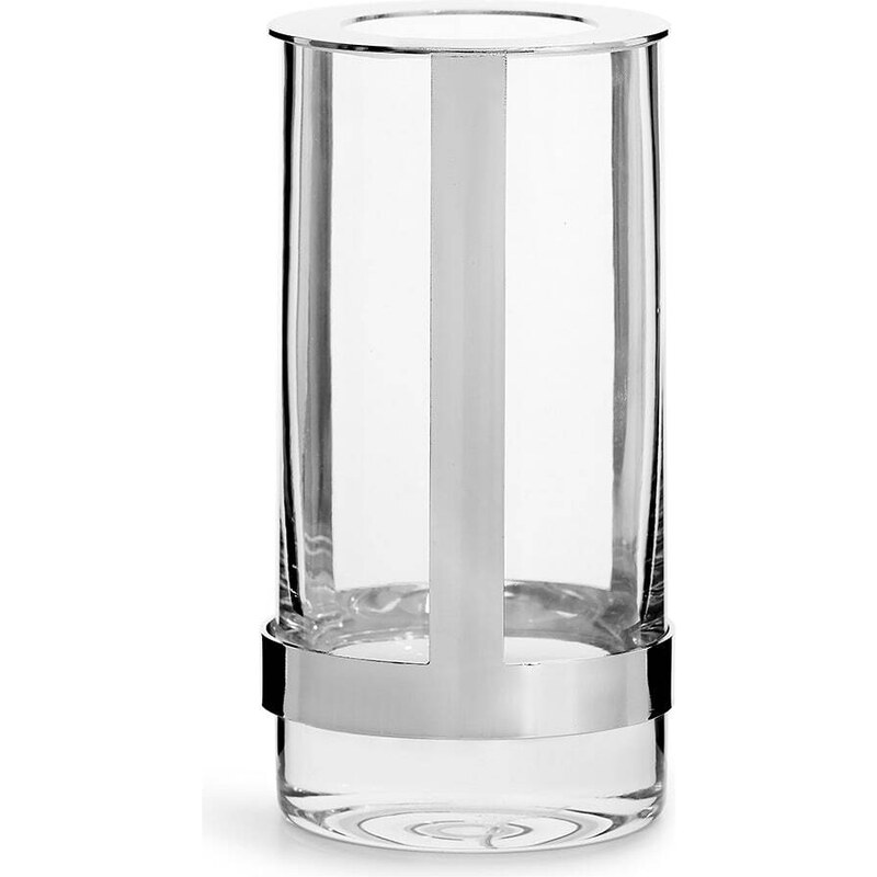 Sagaform Vase in Silber - (H)15 x Ø 8 cm | onesize