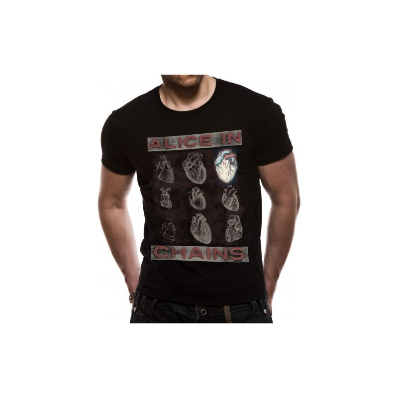 Collector's Mine Alice In Chains - Heart 6250TSBP Herren T-Shirt