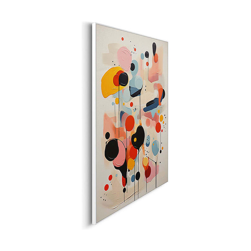 Orangewallz Gerahmter Kunstdruck - (B)50 x (H)70 cm | onesize