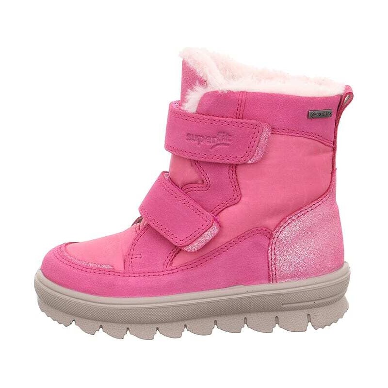 superfit Leder-Boots "Flavia" in Pink | Größe 26