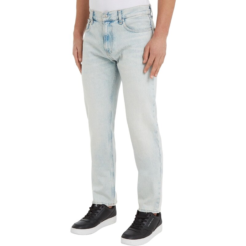 Calvin Klein Jeans Herren Authentic Straight J30J323930 Hosen, Denim (Denim Light), 33W / 32L