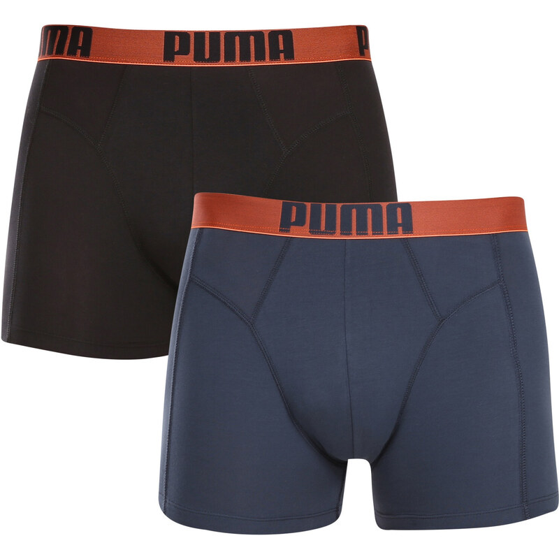 2PACK Herren Klassische Boxershorts Puma mehrfarbig (701223661 003) XL