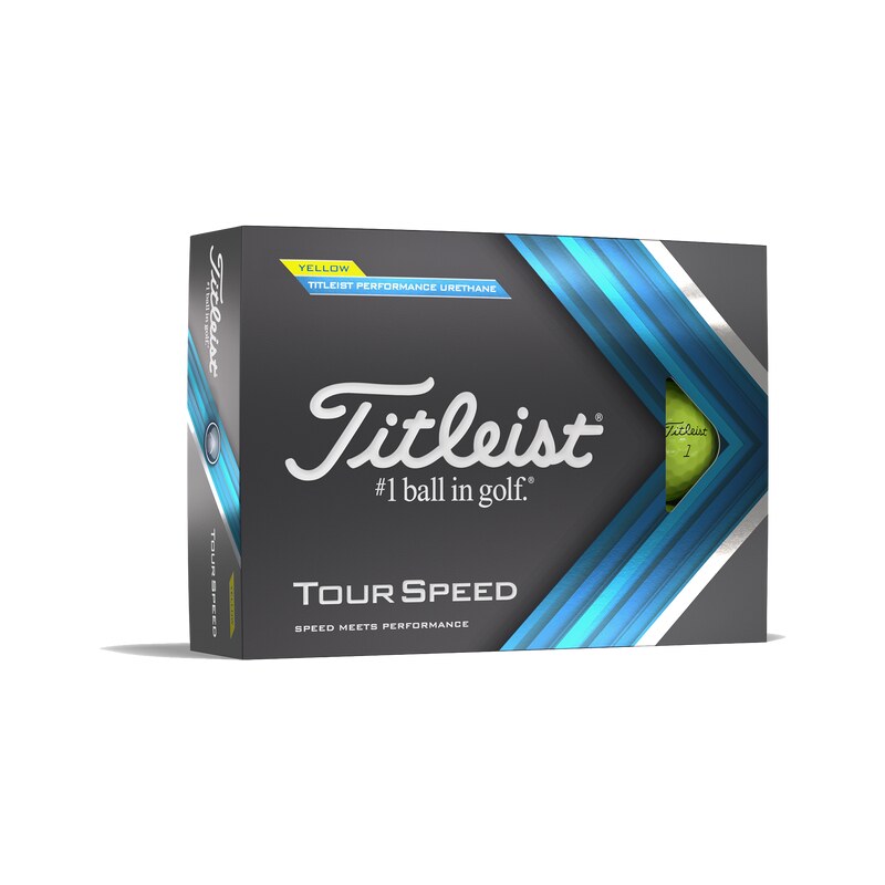 Titleist Tour Speed 2022 yellow