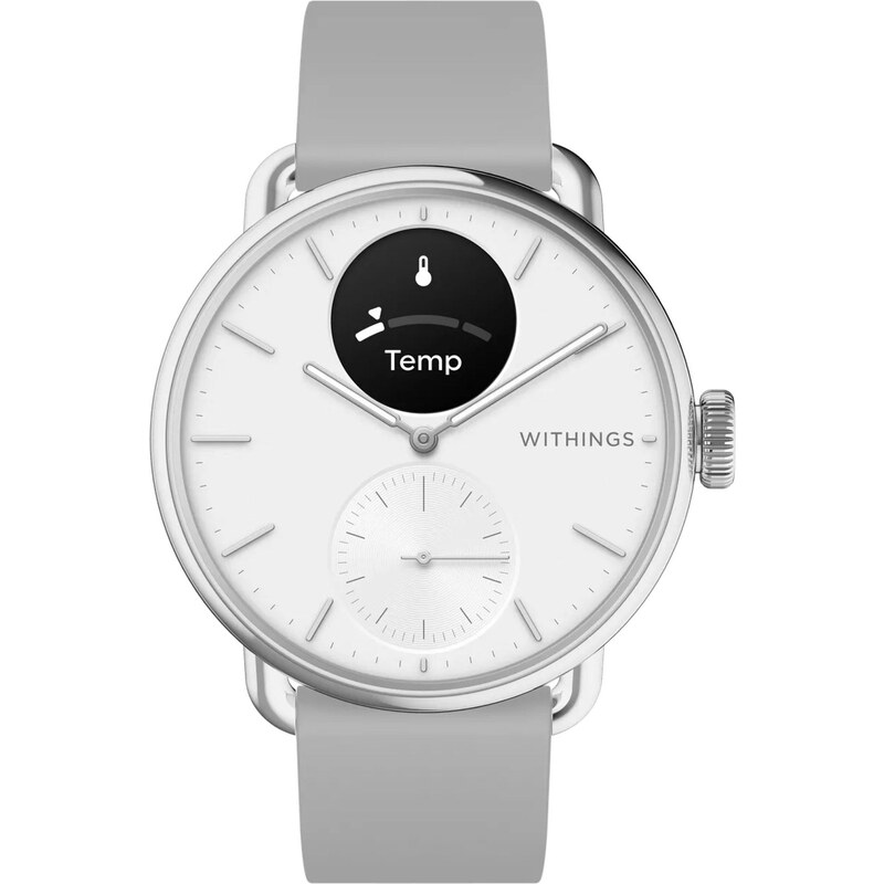 Withings Damen-Smartwatch ScanWatch 2 Grau 38 mm HWA10-MODEL 2-All-Int