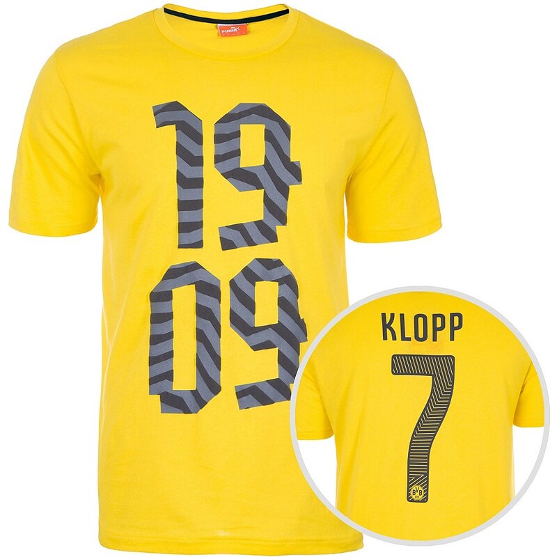 PUMA Borussia Dortmund Jürgen Klopp Fan T-Shirt Herren