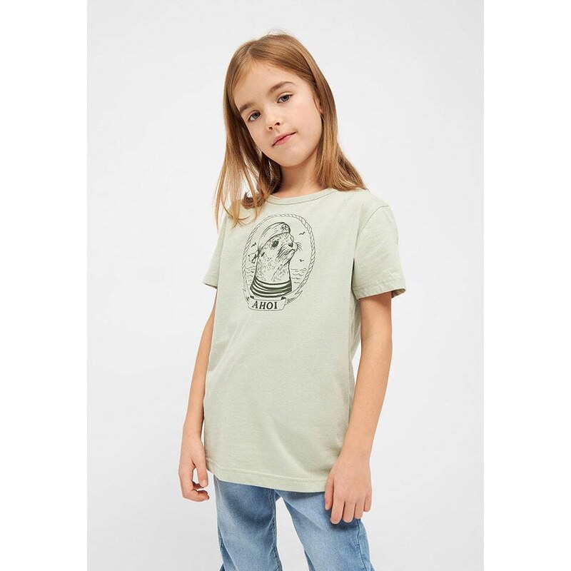 Derbe Shirt in Hellgrün | Größe 116
