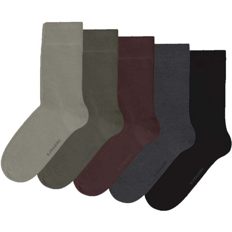 Bjorn Borg 5-Pack Essential Socken Mehrfarbig