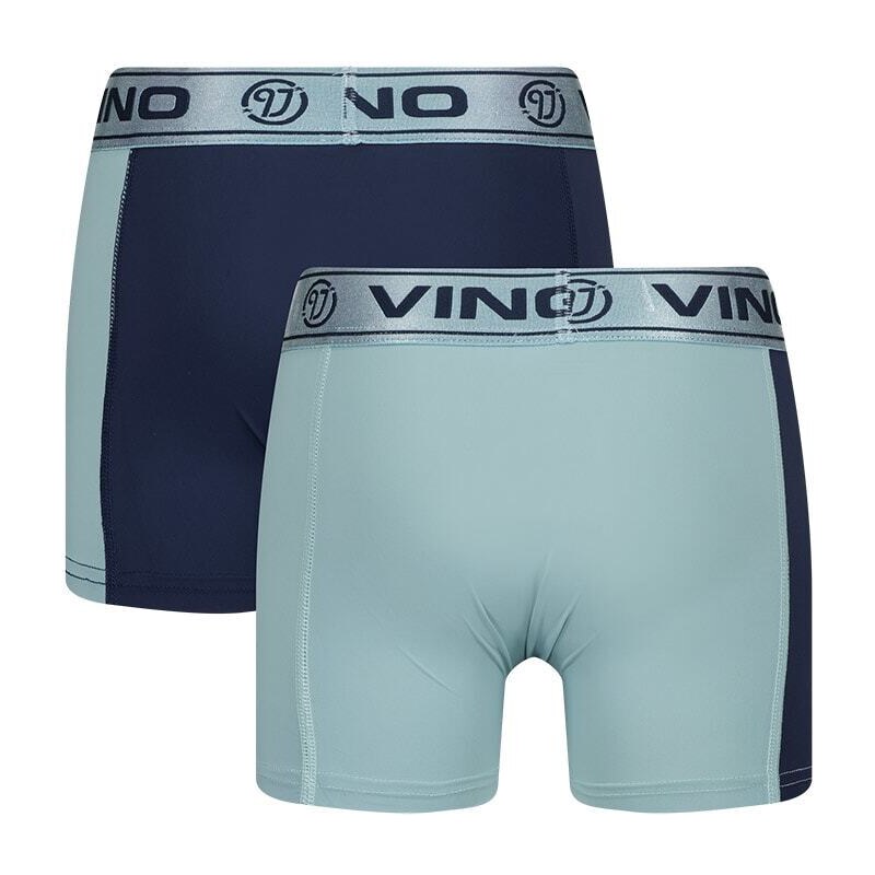 Vingino 2er-Set: Boxershorts "Hydro" in Blau | Größe 122/128