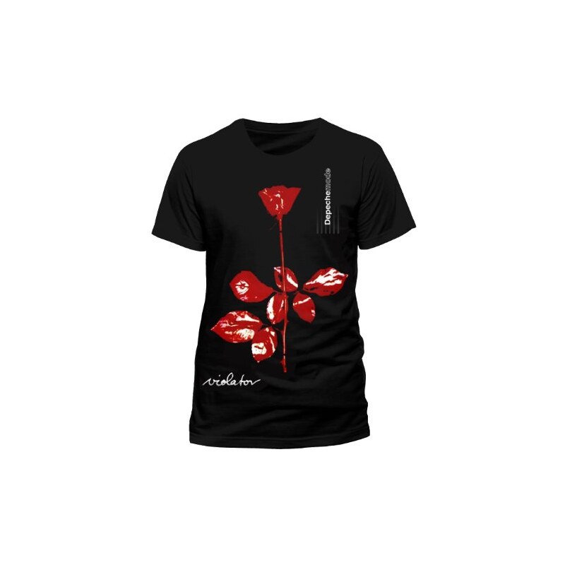 Live Nation Depeche Mode - Violator T-shirt voor heren, zwart, maat,