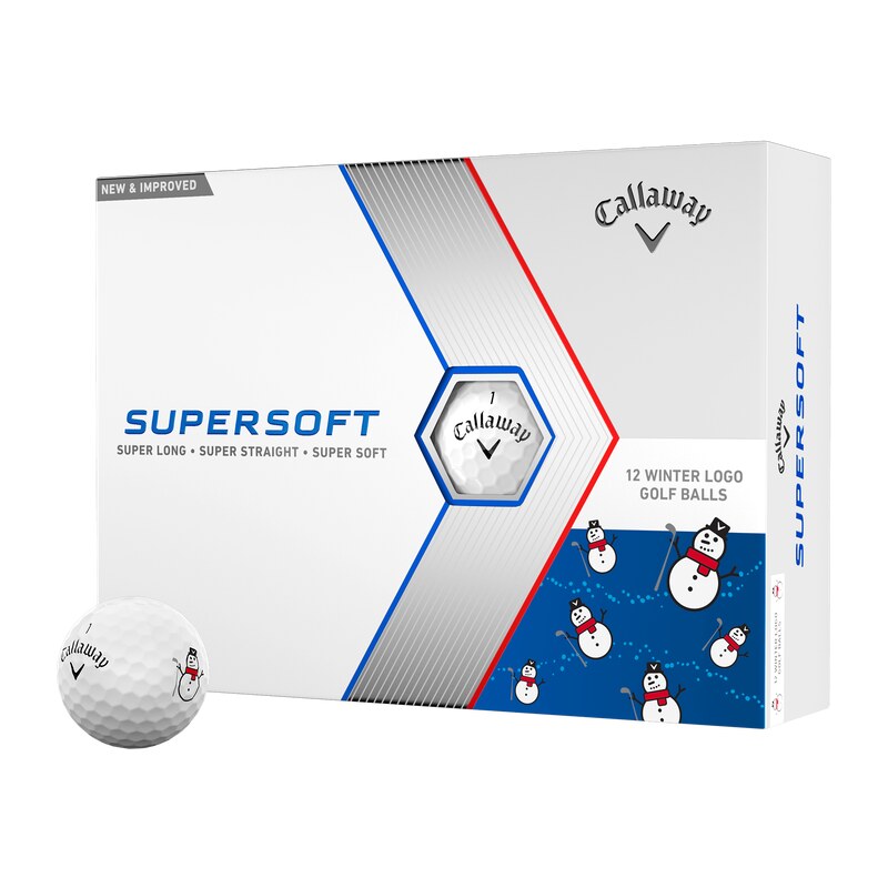 Callaway Limited Edition Supersoft Winter Golf Balls white