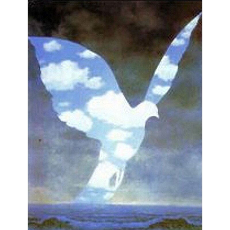 Home Affaire Bild Kunstdruck »Magritte, L´ entrée«, 50/70 cm