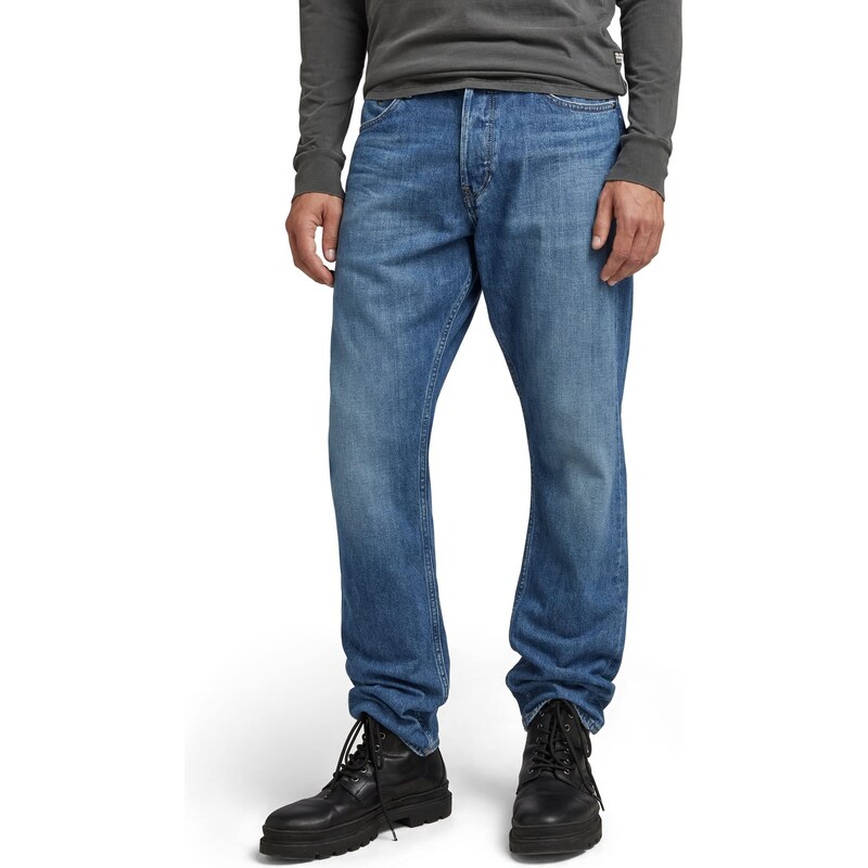 G-STAR RAW Herren Triple A Regular Straight Jeans, Blau (faded capri D19161-C779-D346), 30W / 32L