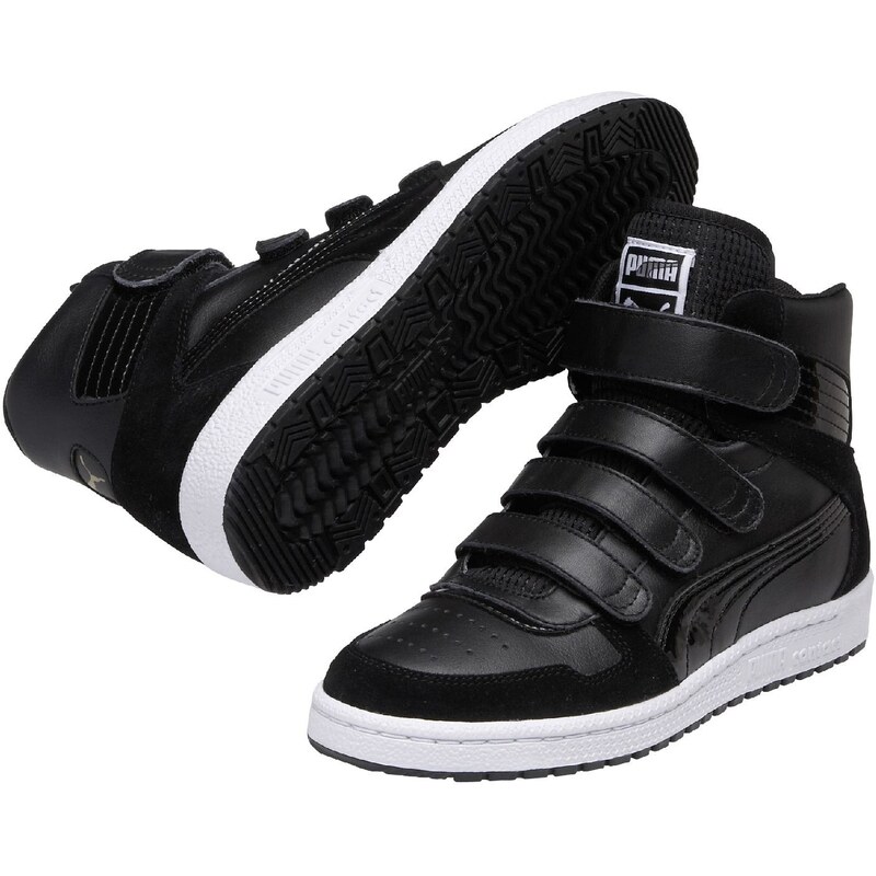 Puma Sky 3 Velcro - Hohe Sneakers - schwarz
