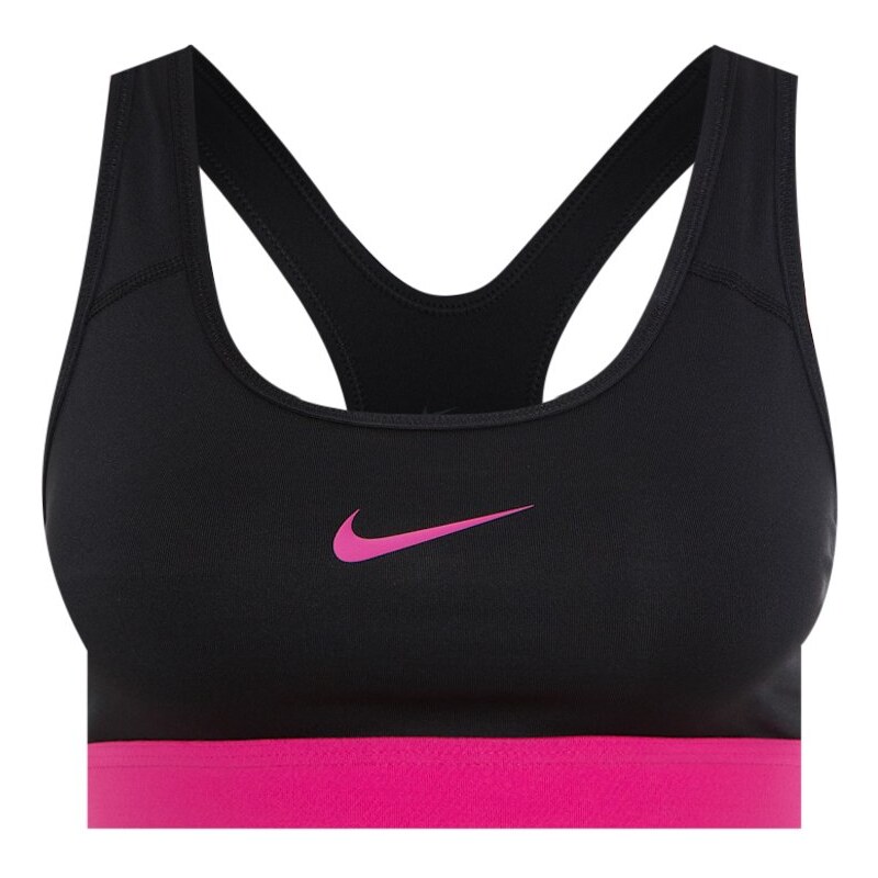 Nike Performance PRO CLASSIC SportBH black/hot pink