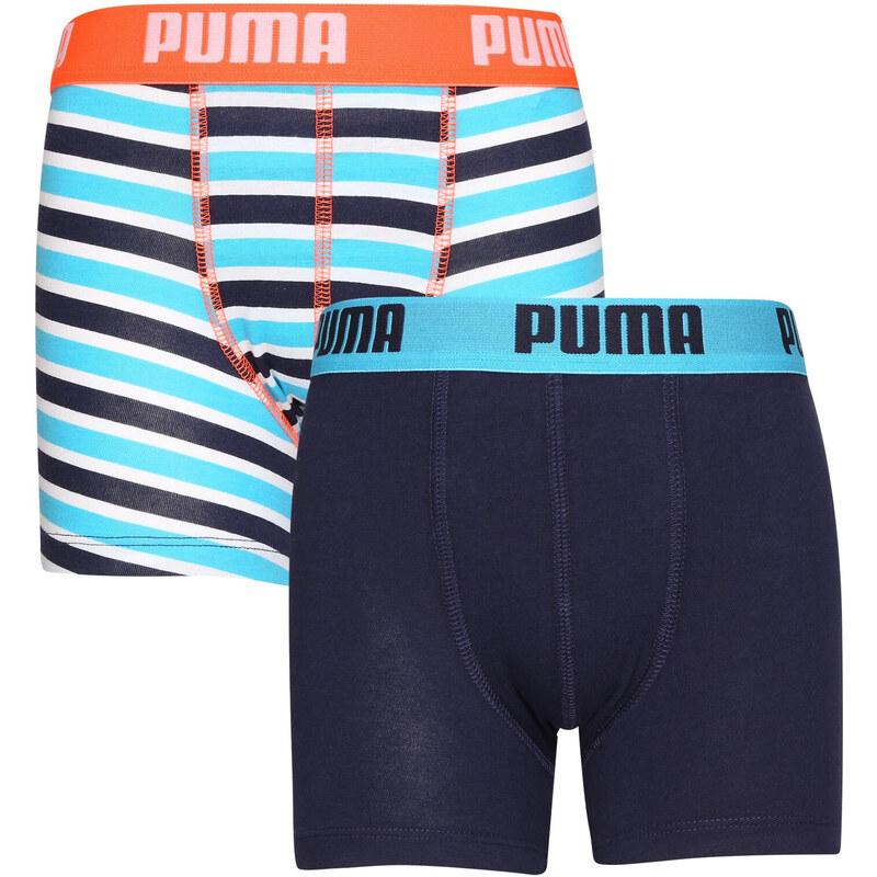 2PACK Jungen Boxershorts Puma mehrfarbig (701219334 004) 128
