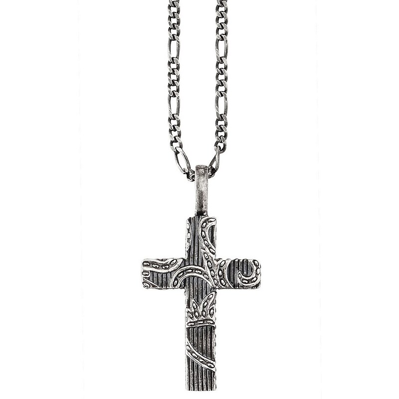 caï Men Halskette, »mit Kreuzanhänger, C4140N/90/00/55«