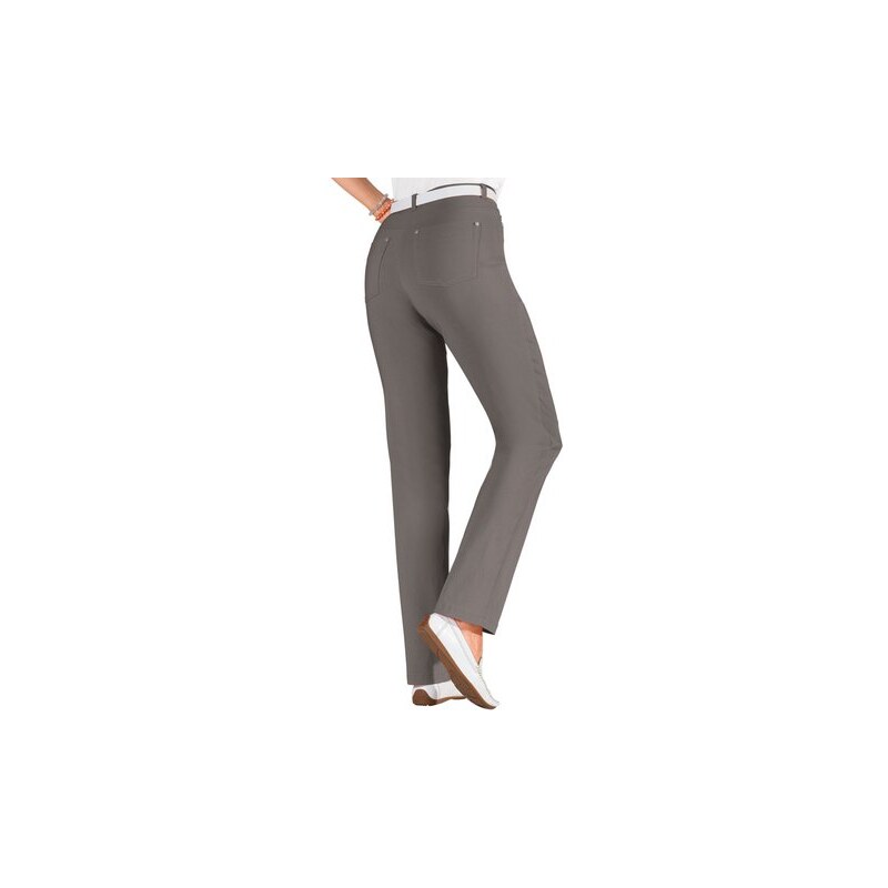 Damen Hose in 5-Pocket-Form STEHMANN braun 36,38,40,42,44,46,48,50,52,54
