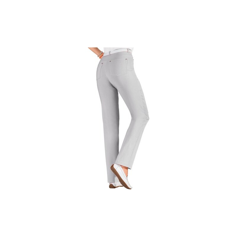 Damen Hose in 5-Pocket-Form STEHMANN grau 18,19,20,21,22,23,24,25,26