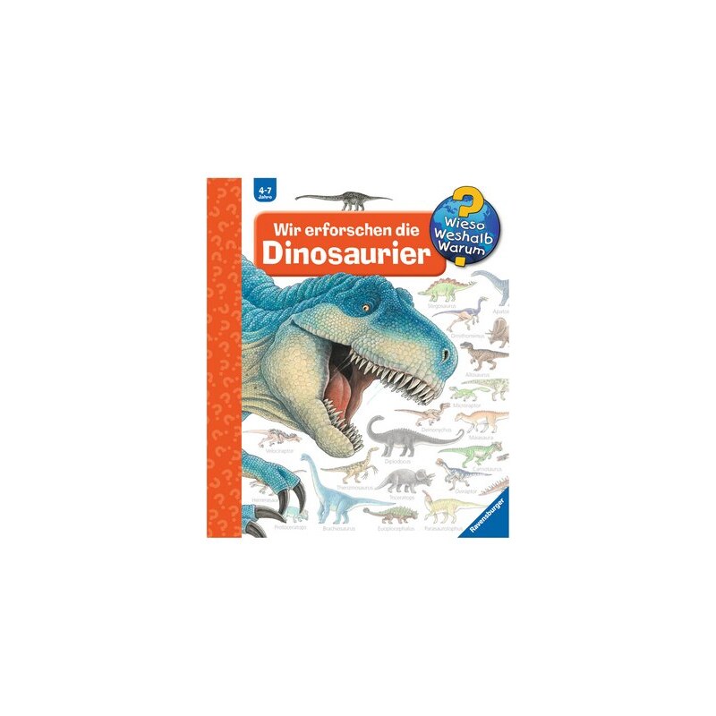 Kinderbuch Wir erforschen die Dinosaurier / Wieso Weshalb Warum RAVENSBURGER