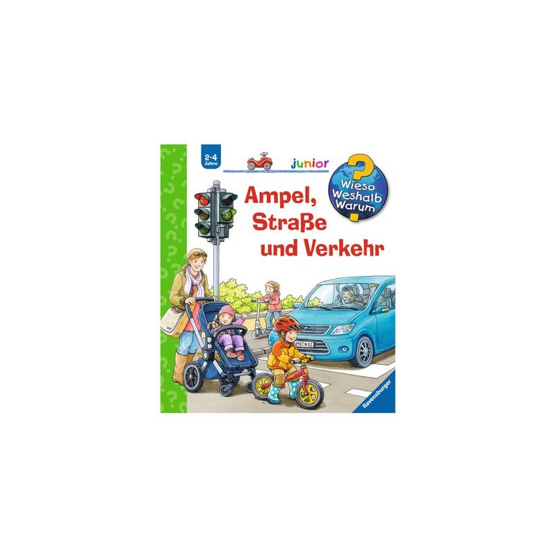 RAVENSBURGER Kinderbuch Ampel Straße und Verkehr / Wieso Weshalb Warum Junior