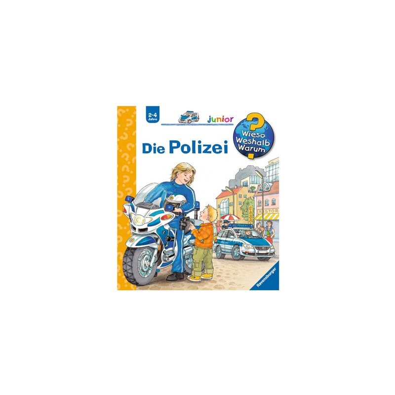 RAVENSBURGER Kinderbuch Die Polizei / Wieso Weshalb Warum Junior