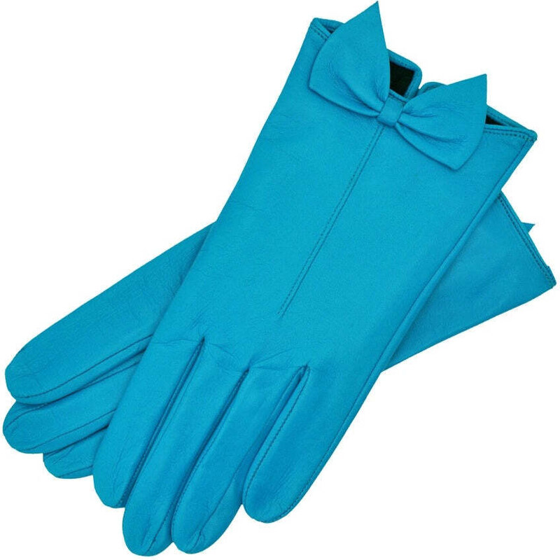 1861 Glove manufactory Avellino Azzuro Leather Gloves