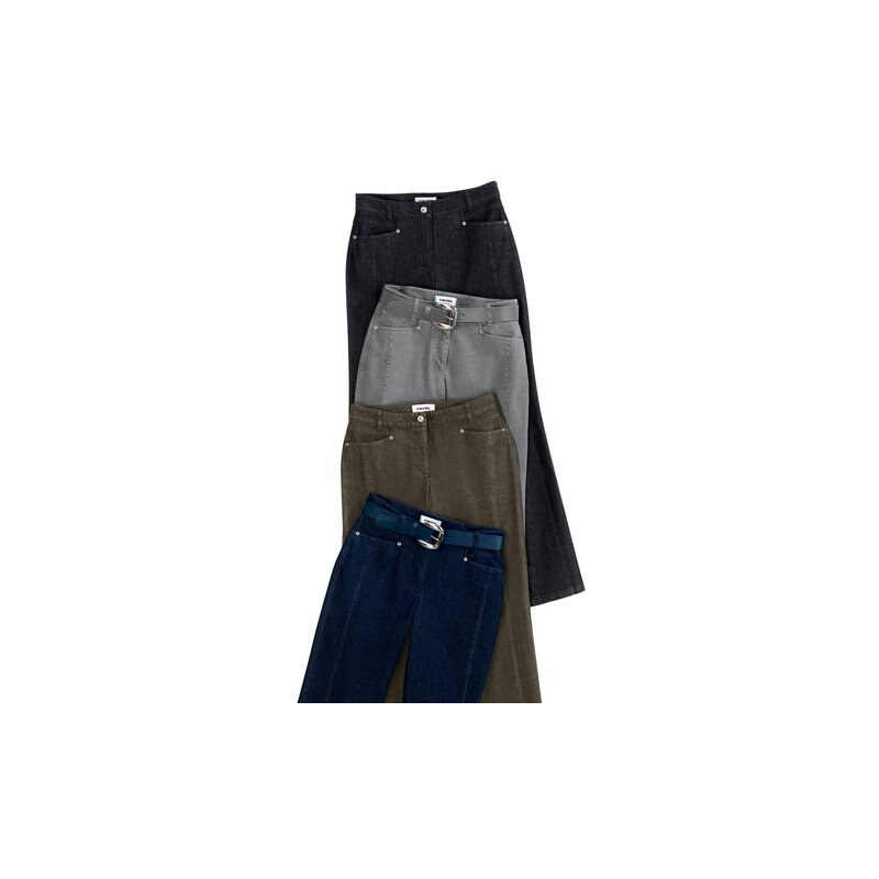 Cosma Damen Jeans mit bewährter Cotton-Feeling-Ausrüstung grau 19,20,21,22,23,24,25