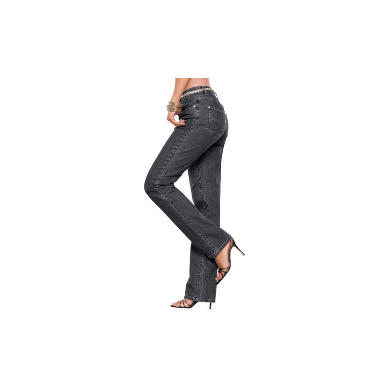 Damen Collection L. Jeans in bequemer Stretch-Qualität COLLECTION L. grau 36,38,40,42,44,46,48,50,52,54