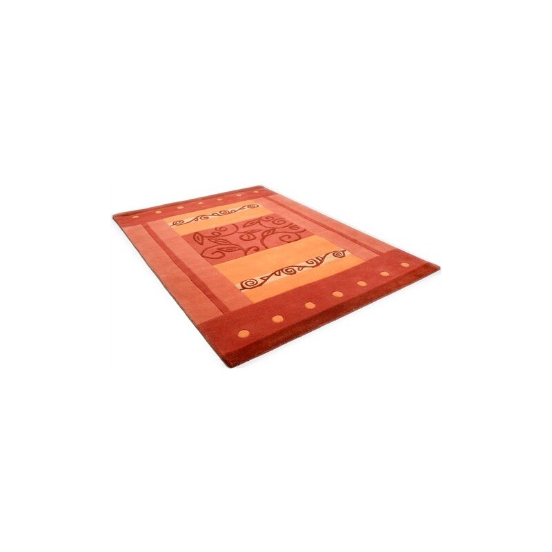 Teppich Laura handgetuftet reine Schurwolle Baur orange 2 (B/L: 70x140 cm),6 (B/L: 190x290 cm)