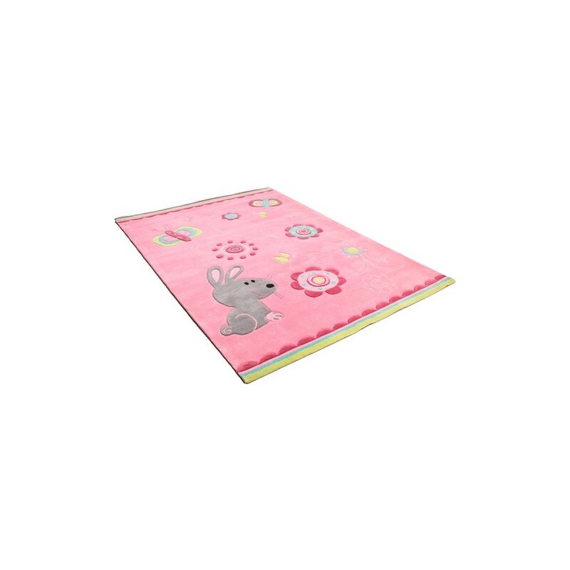ARTE ESPINA Kinder-Teppich Arte Espina Sam 3 handgearbeitet rosa 3 (B/L: 110x160 cm),40 (B/L: 140x200 cm)