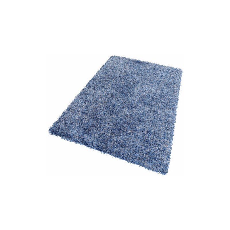 Hochflor-Teppich Girly Höhe ca. 50mm handgetuftet THEKO blau 7 (B/L: 240x340 cm)