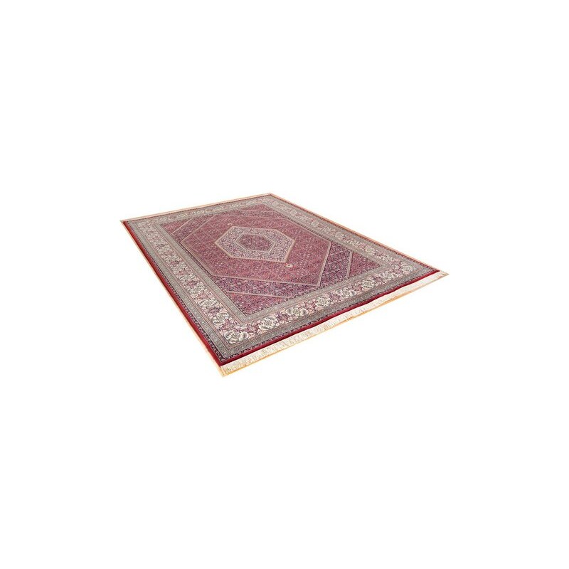 Orient-Teppich Sirsa Seta 300 000 Knoten/m² 5 kg/m² handgeknüpft THEKO rot 2 (B/L: 70x140 cm),4 (B/L: 170x240 cm),5 (B/L: 90x160 cm)