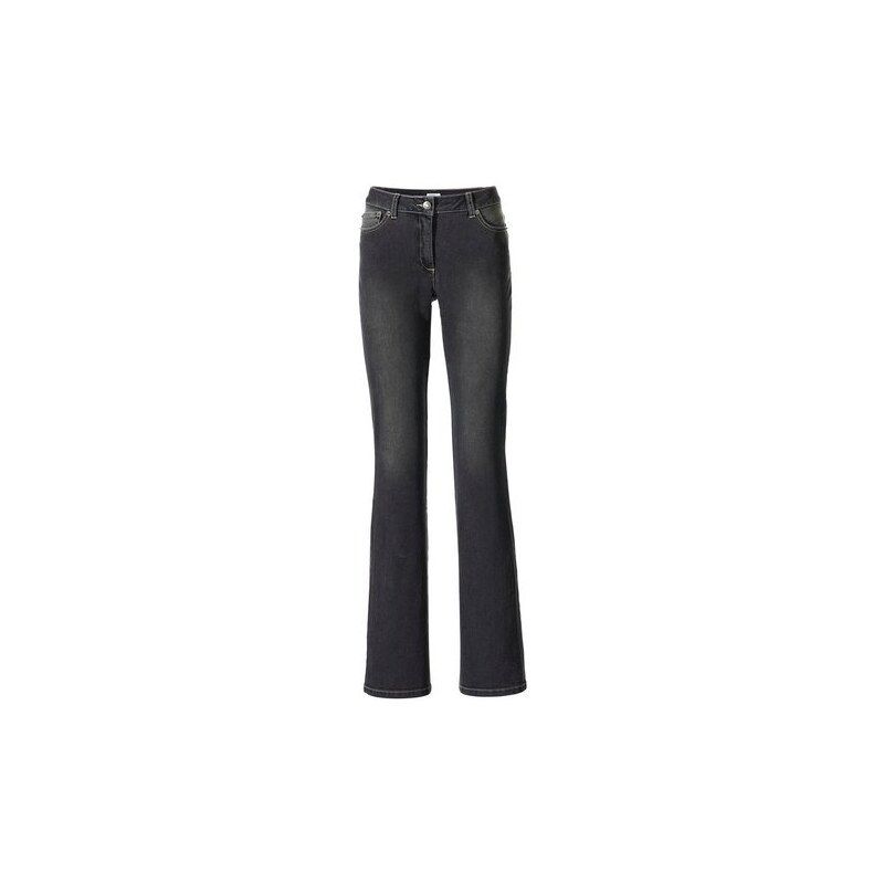 ASHLEY BROOKE by Heine Damen Bodyform-Bootcut-Jeans grau 17,18,19,20,21,22,23,24,25,26