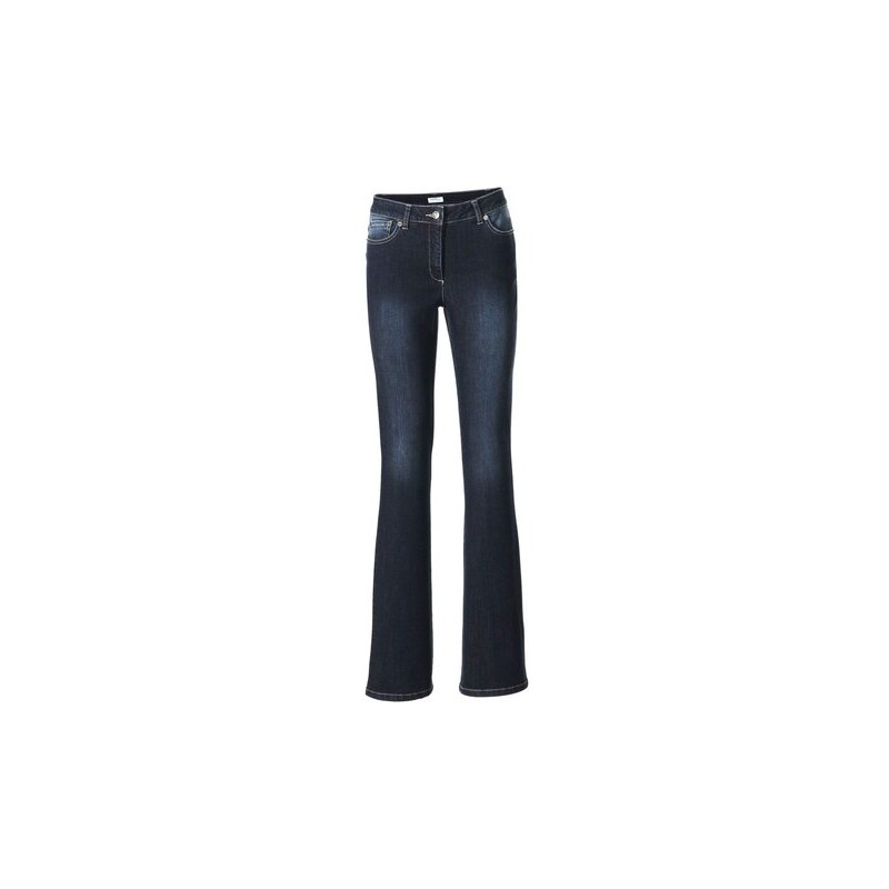 ASHLEY BROOKE by Heine Damen Bodyform-Bootcut-Jeans blau 34,36,38,40,42,44,46,48,50,52