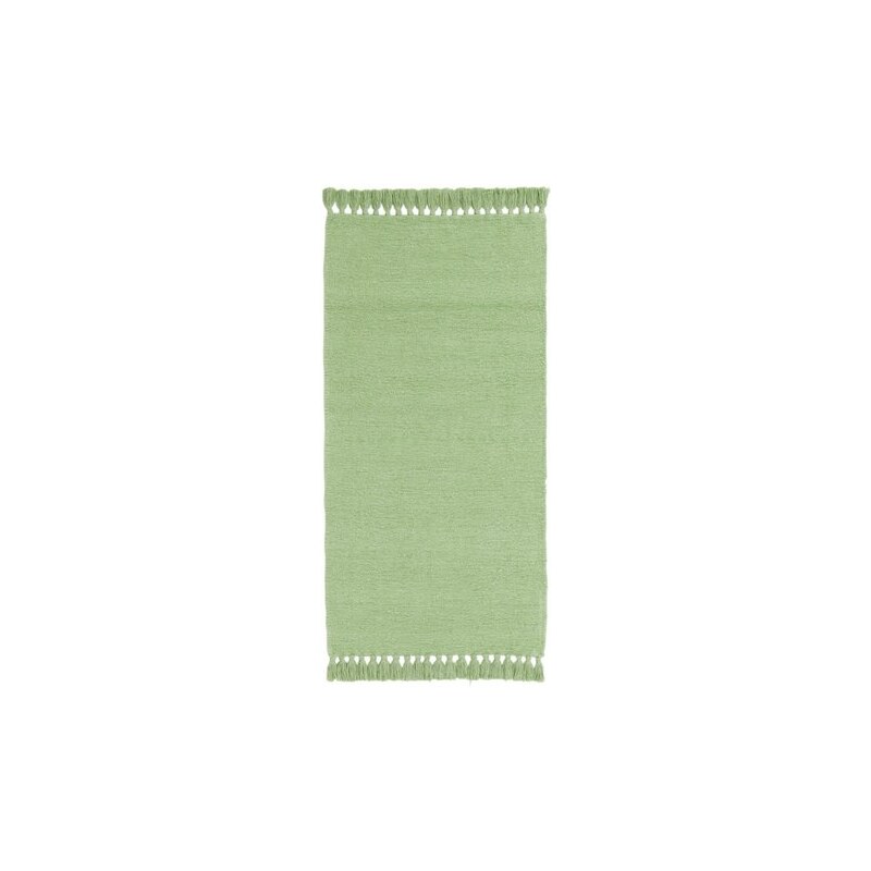 Chenille-Teppich Heine Home grün 1 - ca. 60/120 cm,2 - ca. 70/140 cm,3 - ca. 90/160 cm,4 - ca. 120/180 cm,5 - H/B/T ca. 70/140-70/330 cm