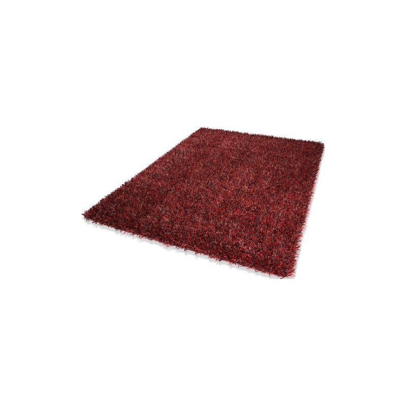 Teppich Corado Hochflor Höhe 40 mm Wunschmaß Dekowe rot
