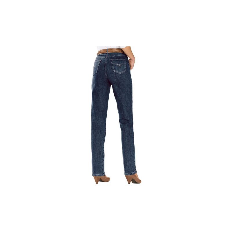 Damen Collection L. Jeans mit festem Bund und Gürtelschlaufen COLLECTION L. blau 18,19,20,21,22,23,24,25,26