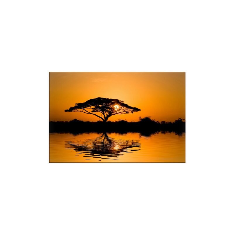 HOME AFFAIRE Leinwandbild Afrika in 2 Größen orange 1 (60x40 cm)