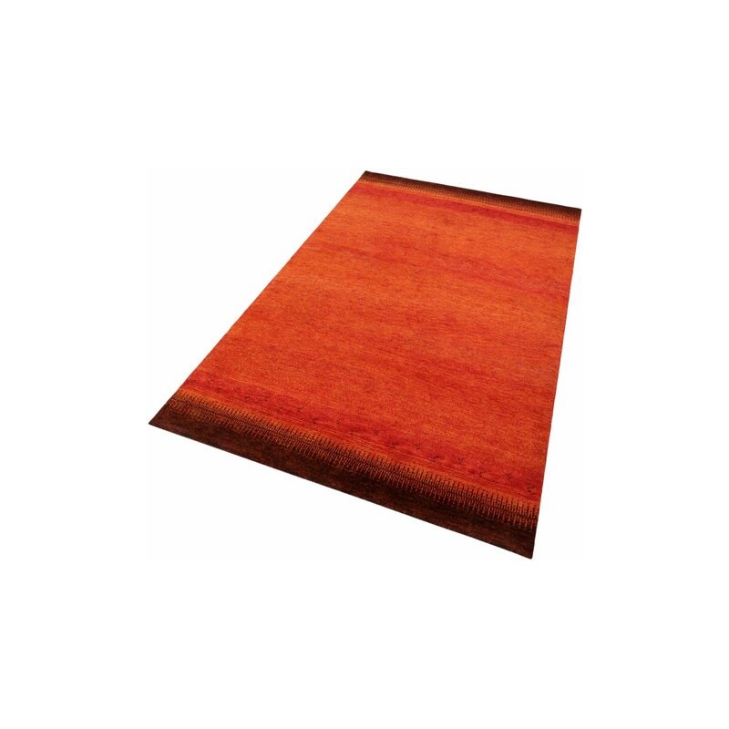 PARWIS Teppich Parwis Indo Gabbeh Chenar 54 000 Knoten/m² 4kg/m² handgeknüpft Wolle rot 1 (B/L: 60x90 cm),2 (B/L: 70x140 cm),3 (B/L: 120x180 cm),4 (B/L: 170x240 cm),5 (B/L: 140x200 cm),6 (B/L: 200x300