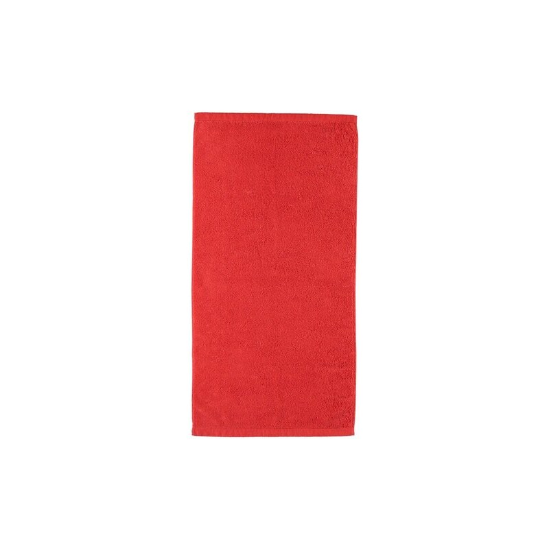Badetuch Cawö Lifestyle Uni aus 100% Baumwolle CAWÖ rot 1x 70x140 cm