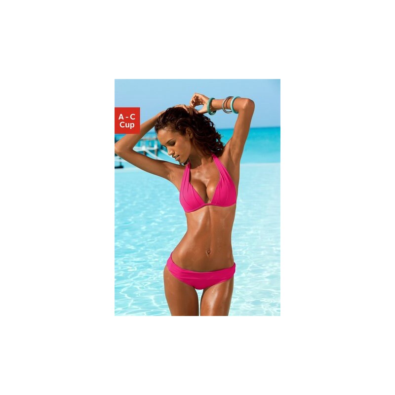Lascana Triangel-Bikini rosa 32,34,36,38,40