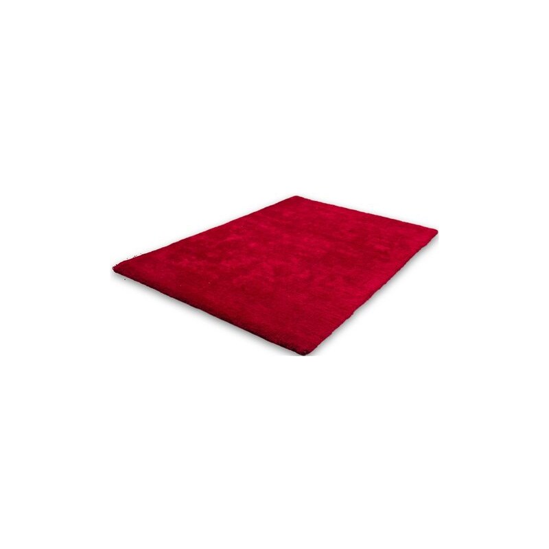 Hochflor-Teppich Velvet Höhe ca. 25mm hangearbeitet LALEE rot 2 (B/L: 80x150 cm),4 (B/L: 160x230 cm),6 (B/L: 200x290 cm)