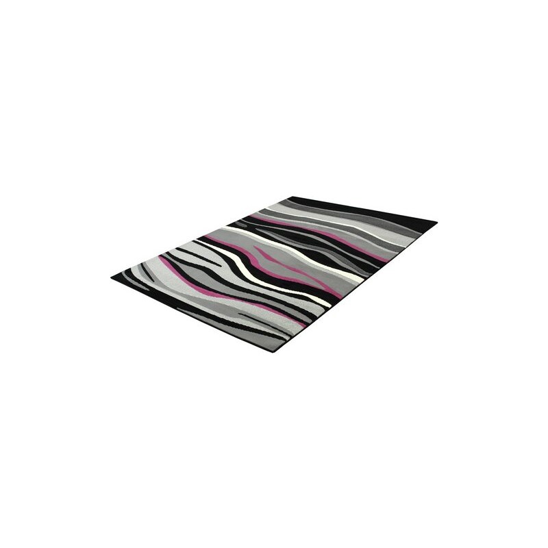 TREND TEPPICHE Teppich Trend Teppiche LIMES-502279 schwarz 3 (B/L: 120x170 cm),4 (B/L: 160x225 cm),6 (B/L: 200x290 cm)