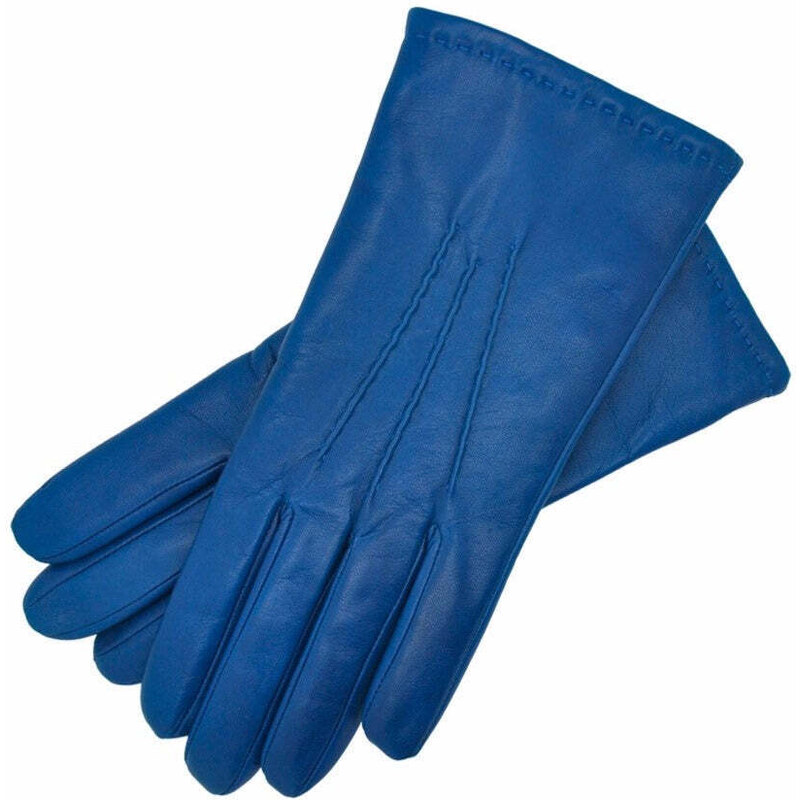 1861 Glove manufactory Cremona Royal Blue Leather Gloves