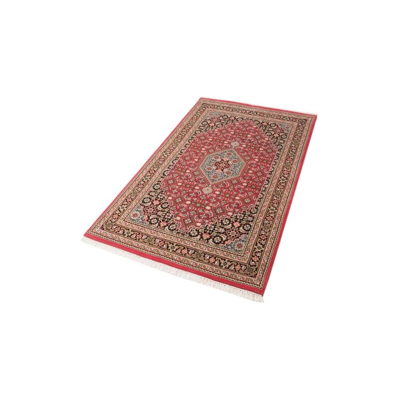 Unikat-Teppich Parwis Indo Royal Bidjar Exclusive 155 000 Knoten/m² handgeknüpft PARWIS rot 1 (B/L: 60x90 cm),2 (B/L: 70x140 cm),3 (B/L: 120x180 cm),6 (B/L: 200x300 cm)