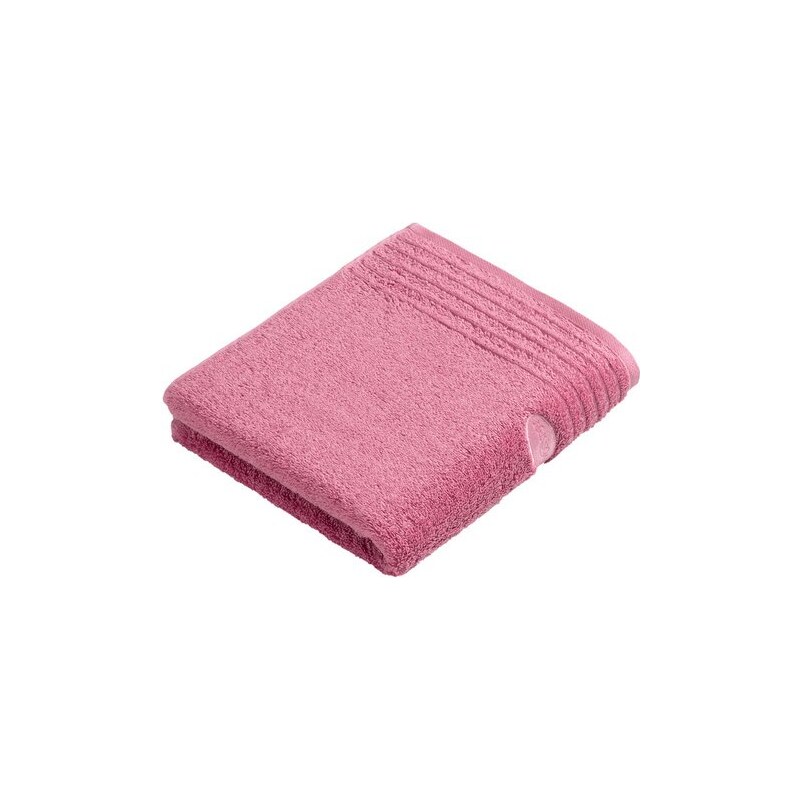 Vossen Handtücher Dream mit Streifenbordüre rosa 2x 50x100 cm